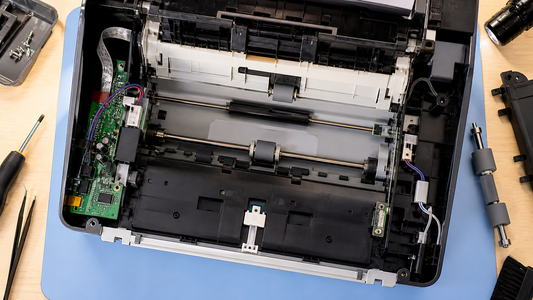 Simulated professional repair scene for Printer Not Connecting to Windows? Check the Computer Side Too