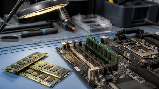 Simulated professional repair scene for Small Budget, Big Boost: Upgrade vs Buy Used in NZ