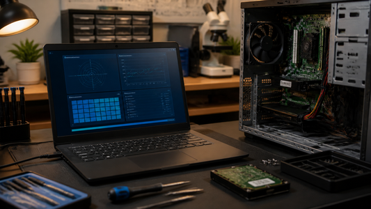 Simulated professional repair scene for Malware Symptoms Without Panic: What To Check First