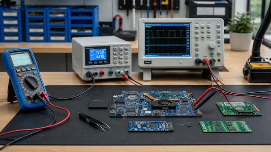 Simulated professional repair scene for School Laptop Repair: What To Check Before Classes Are Disrupted