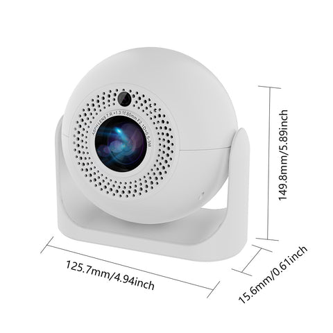 APEC 360 Home Projector 4K hard decoding WIFI BT up to 100 inch