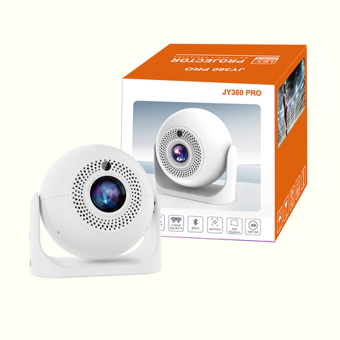 APEC 360 Home Projector 4K hard decoding WIFI BT up to 100 inch