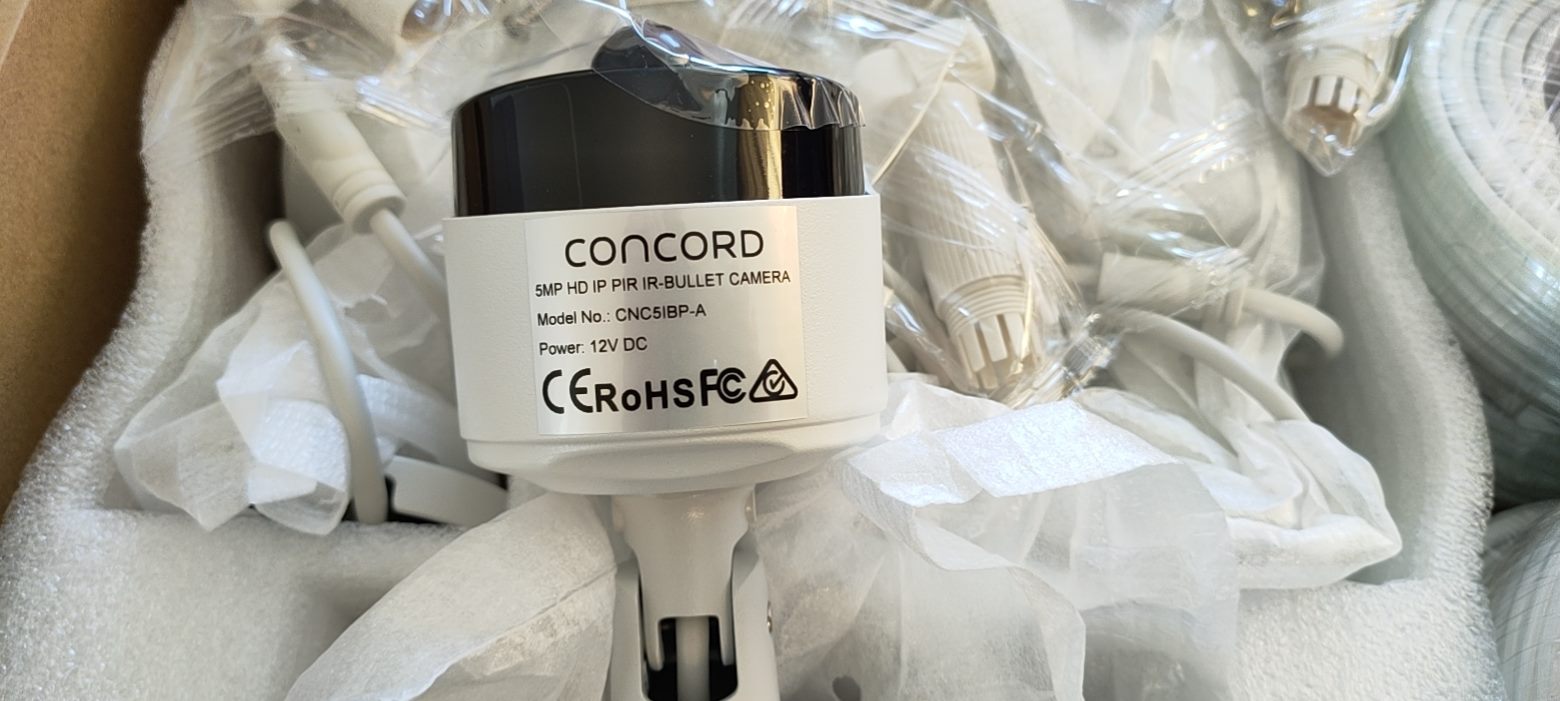 Concord 5MP 2K PIR Bullet IP Camera CNC5IBP-A ONVIF