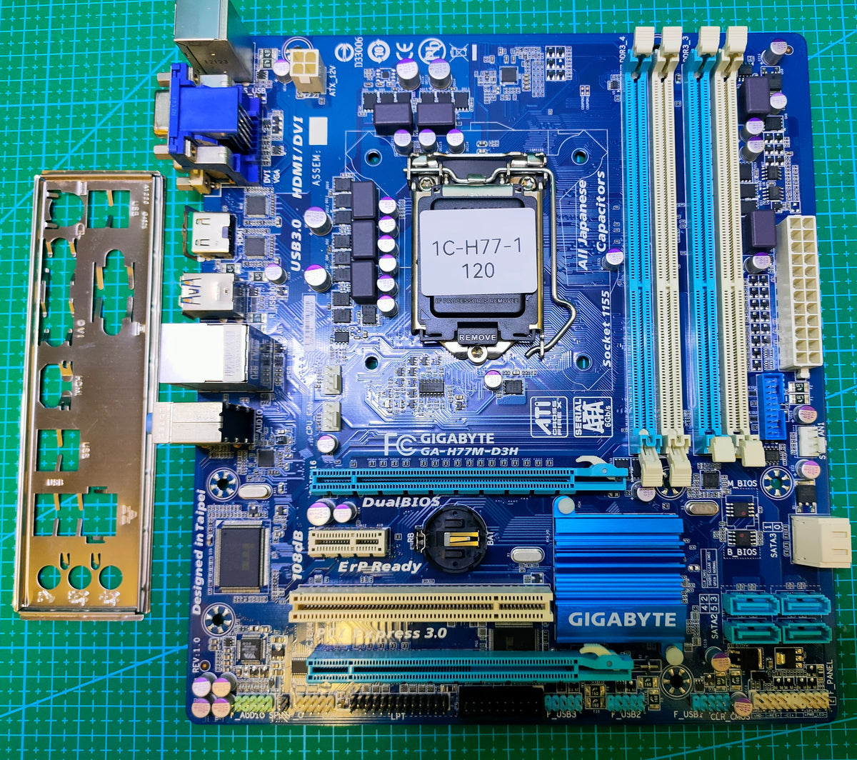 # GIGABYATE H77 Motherboard # LGA 1155 Intel 2Gen 3Gen / H61 P61 Z77 B75