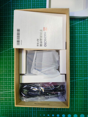 HIKMICRO HM-TJ61B-3AF Handheld Temperature Measurement Terminal - included item or label detail