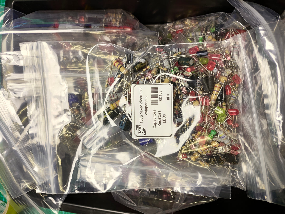 AEPC Mixed Through-Hole Components Grab Bag (Approx. 100g)