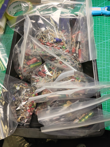 AEPC Mixed Through-Hole Components Grab Bag (Approx. 100g)