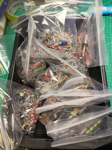 AEPC Mixed Through-Hole Components Grab Bag (Approx. 100g)