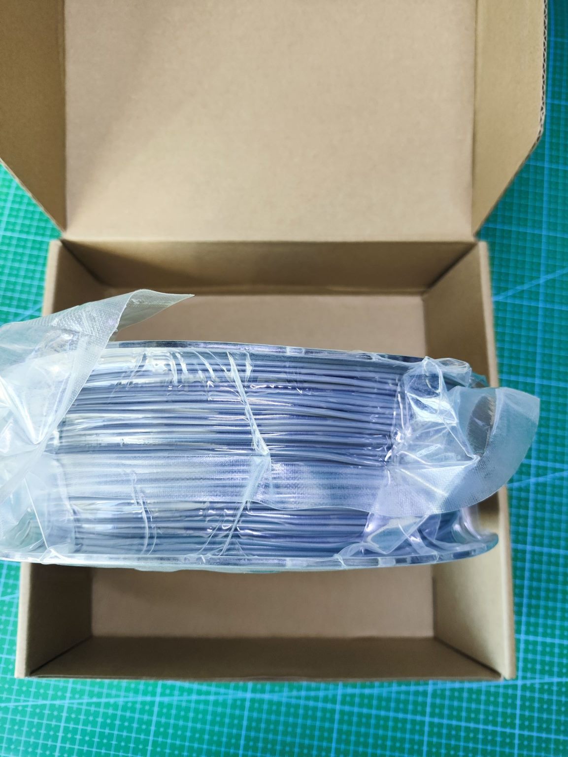 Silver 3D Printer Filament PLA