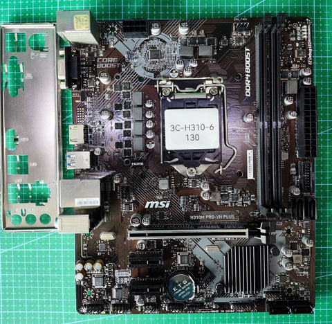 # MSI H310 Motherboard # LGA 1151 Intel 8Gen 9Gen / B360 B365 Z370