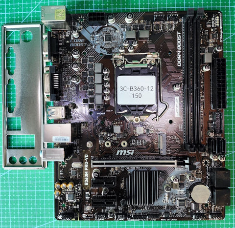 # MSI B360 Motherboard # LGA 1151 Intel 8Gen 9Gen / H310 B365 Z370