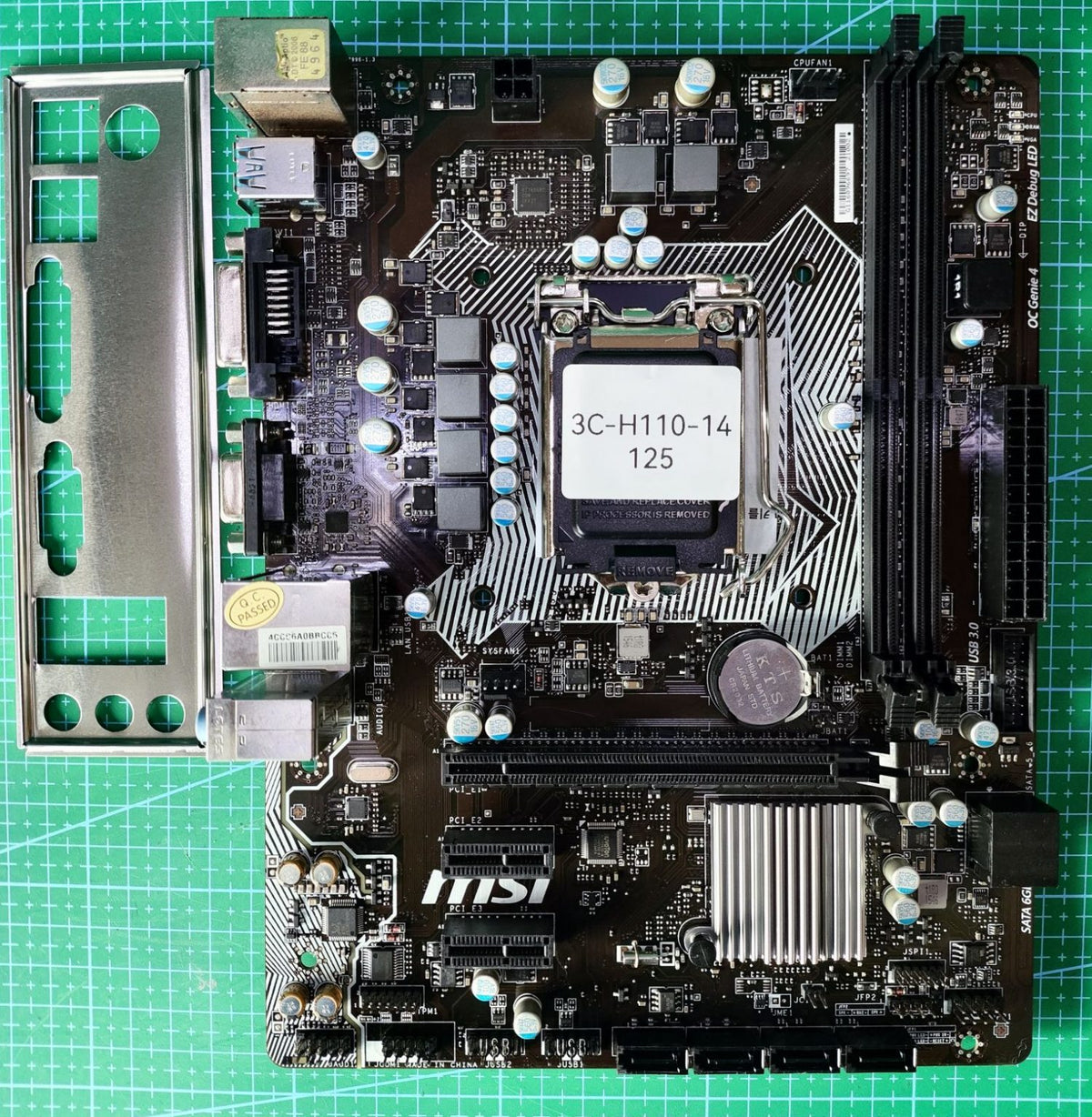 # MSI H110 Motherboard LGA 1151 Intel 6Gen 7Gen / B150 H170 Z170 B250 H270 Z270