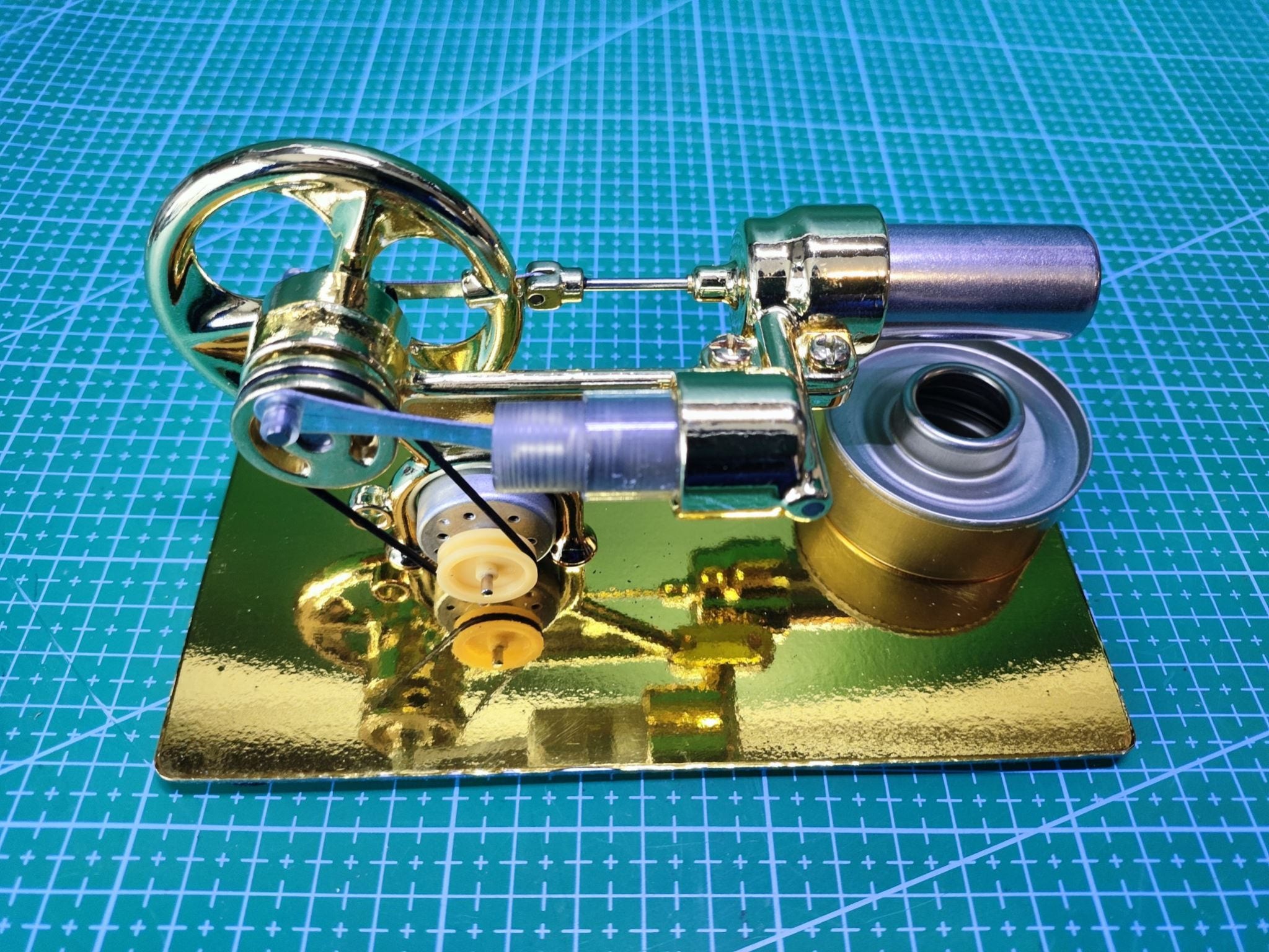 Hot Air Stirling Engine Experiment Model Physical Educational Mini Motor
