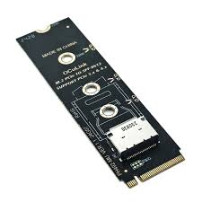 M.2 NVMe to OCuLink SFF-8612 PCIe 4.0 Adapter for Laptop eGPU - label and capacity detail
