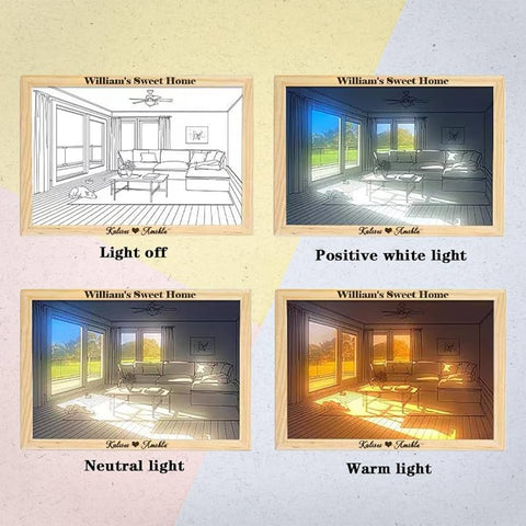 AEPC Light Painting Night Light (Empty room)