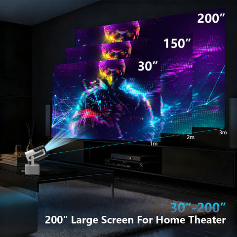APEC KTV Karaoke Home Theater Projector Up To 130 inch