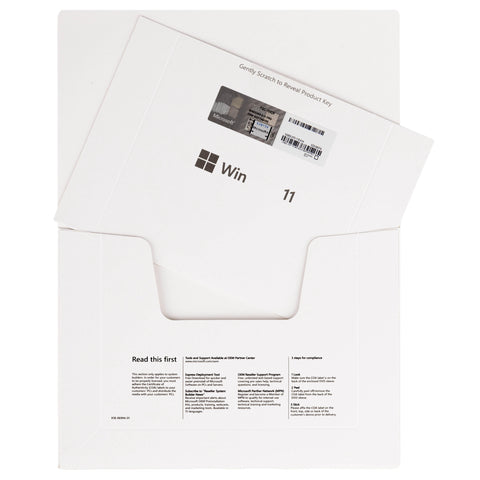 Microsoft Windows 11 Professional 64bit OEM Eng Intl 1PK DSP OEI DVD