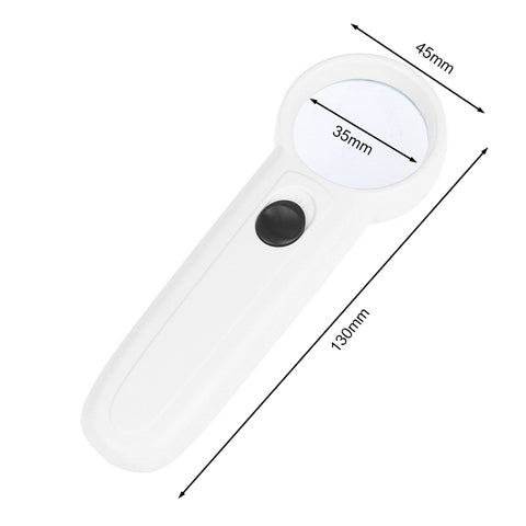 Portable Handheld 15X Illuminated Magnifier