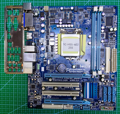 #GIGABYTE H55 Motherboard # LGA 1156 Intel 1Gen / H55M P55