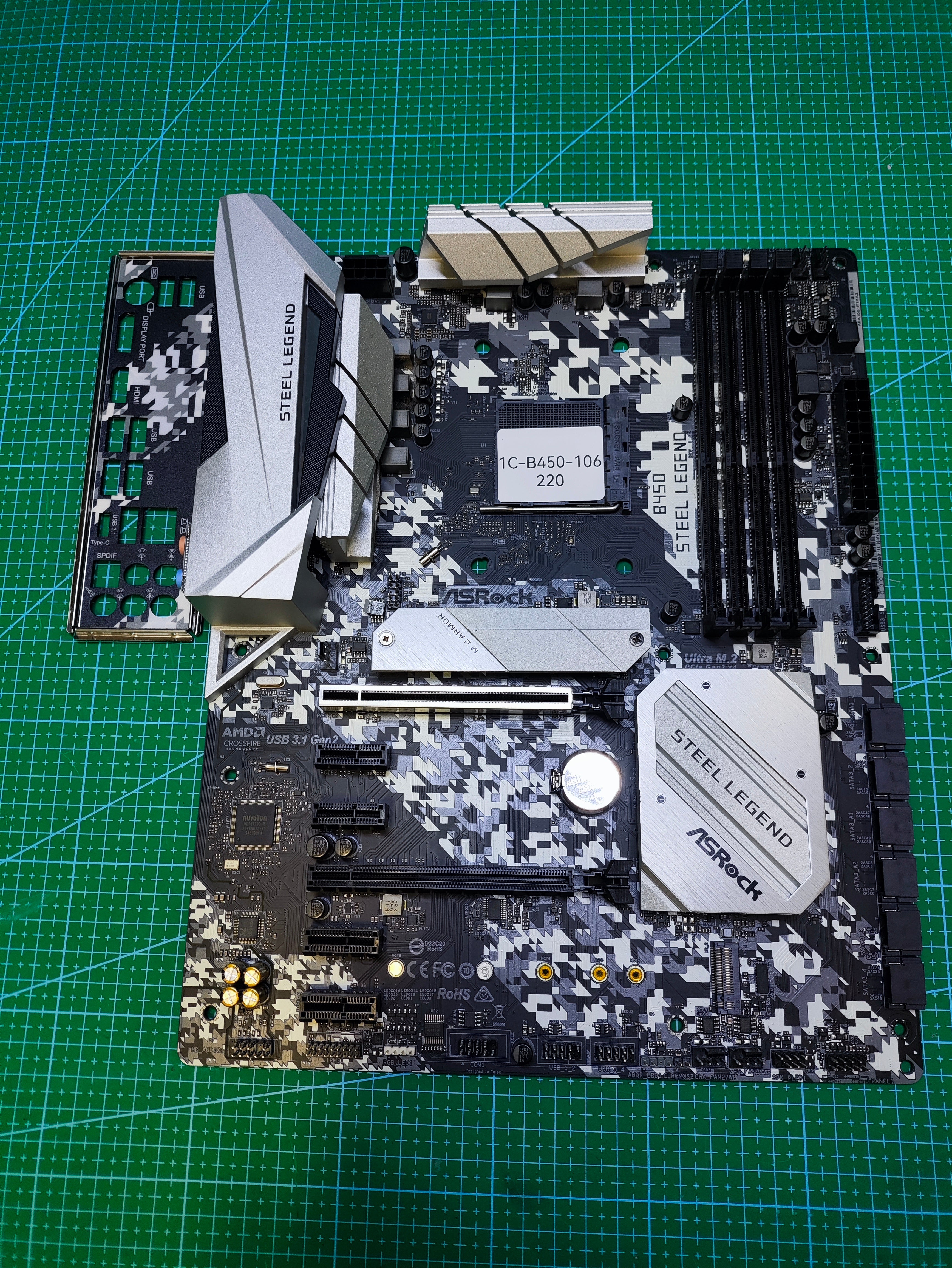 # ASROCK B450 Motherboard AMD Ryzen AM4 Socket / A520 B350 A320