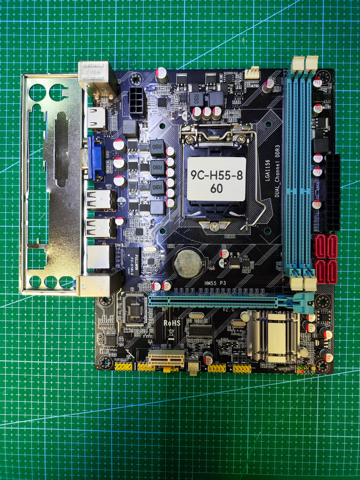 Intel H55 Motherboard # LGA 1156 Intel 1Gen / H55M P55