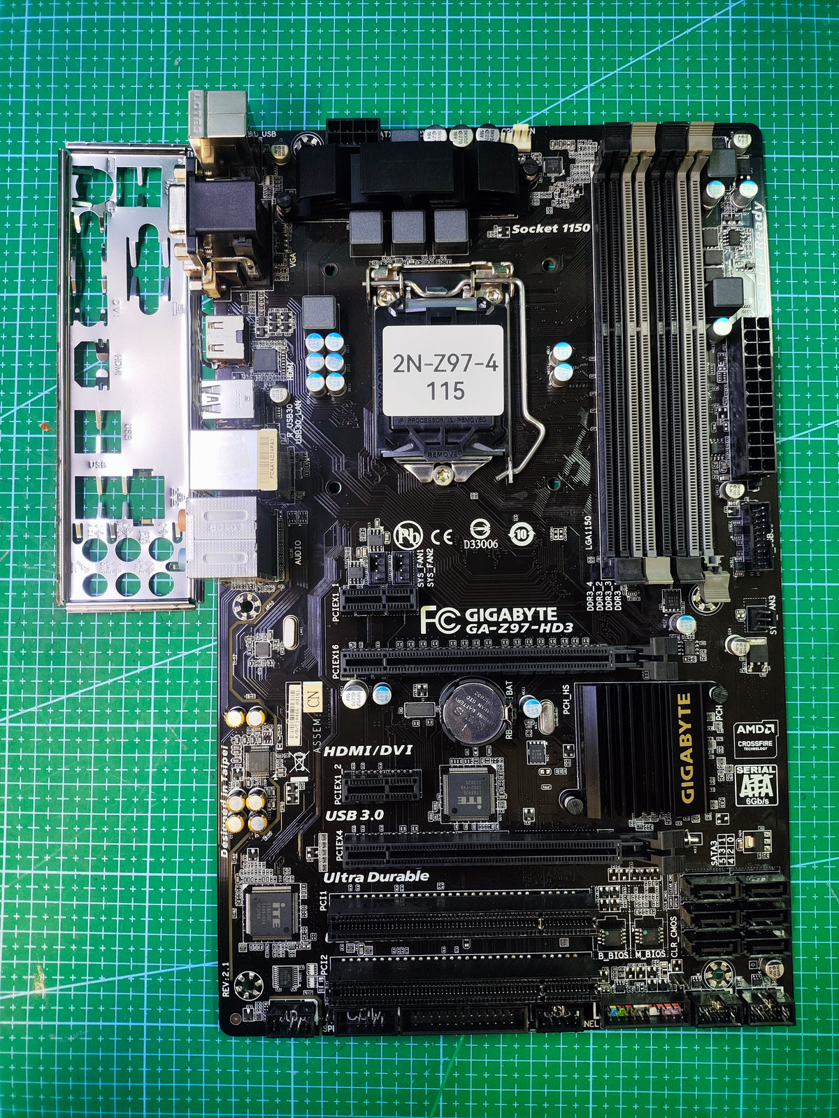 GIGABYTE Z97 Motherboard # LGA 1150 Intel 4Gen 5Gen / B85 Q87 H97 H81