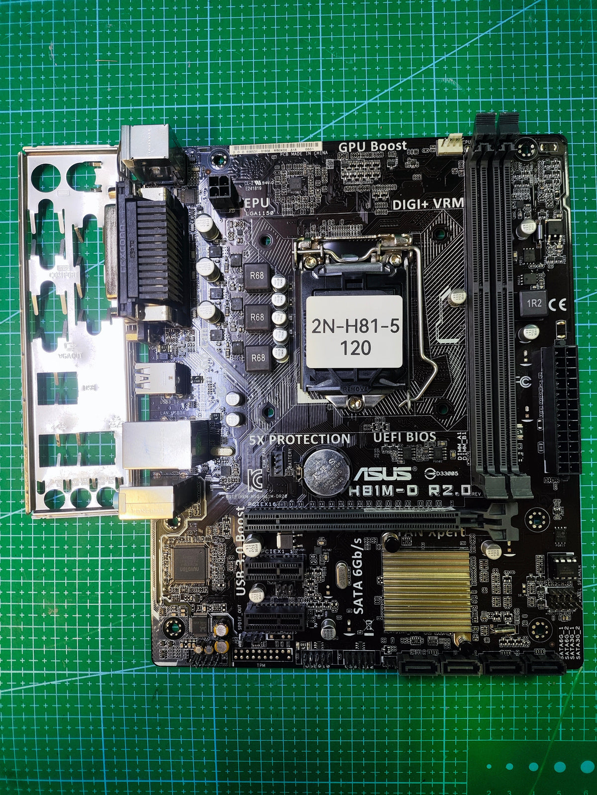 ASUS H81 Motherboard # LGA 1150 Intel 4Gen 5Gen / B85 Q87 H97 Z97