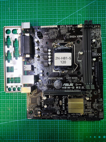 ASUS H81 Motherboard # LGA 1150 Intel 4Gen 5Gen / B85 Q87 H97 Z97