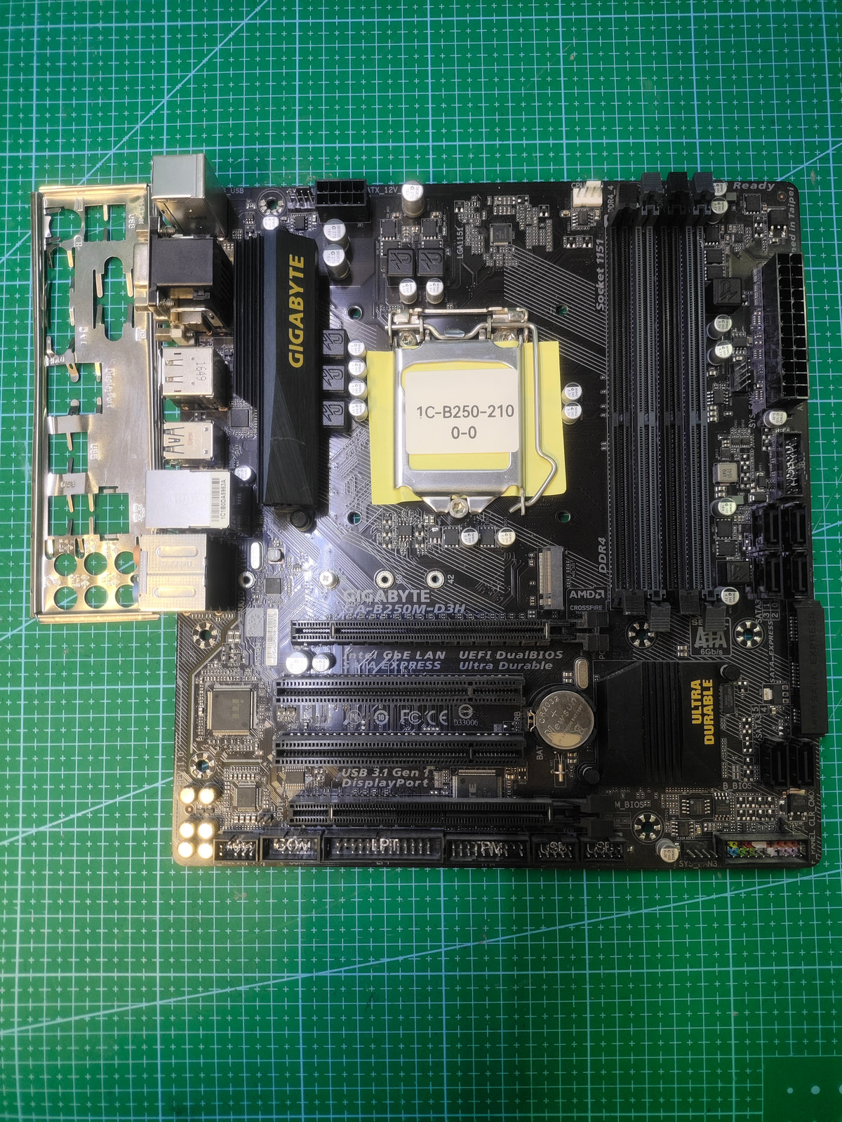 GIGABYTE B250 Motherboard LGA 1151 Intel 6Gen 7Gen / H110 H170 Z170 B150 Z270