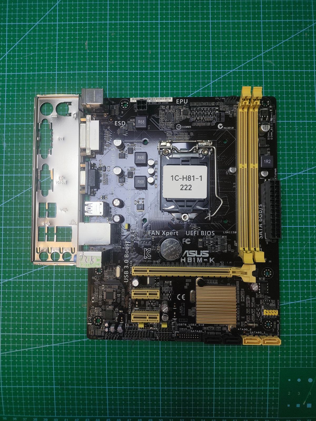 ASUS H81 Motherboard # LGA 1150 Intel 4Gen 5Gen / B85 Q87 H97 Z97