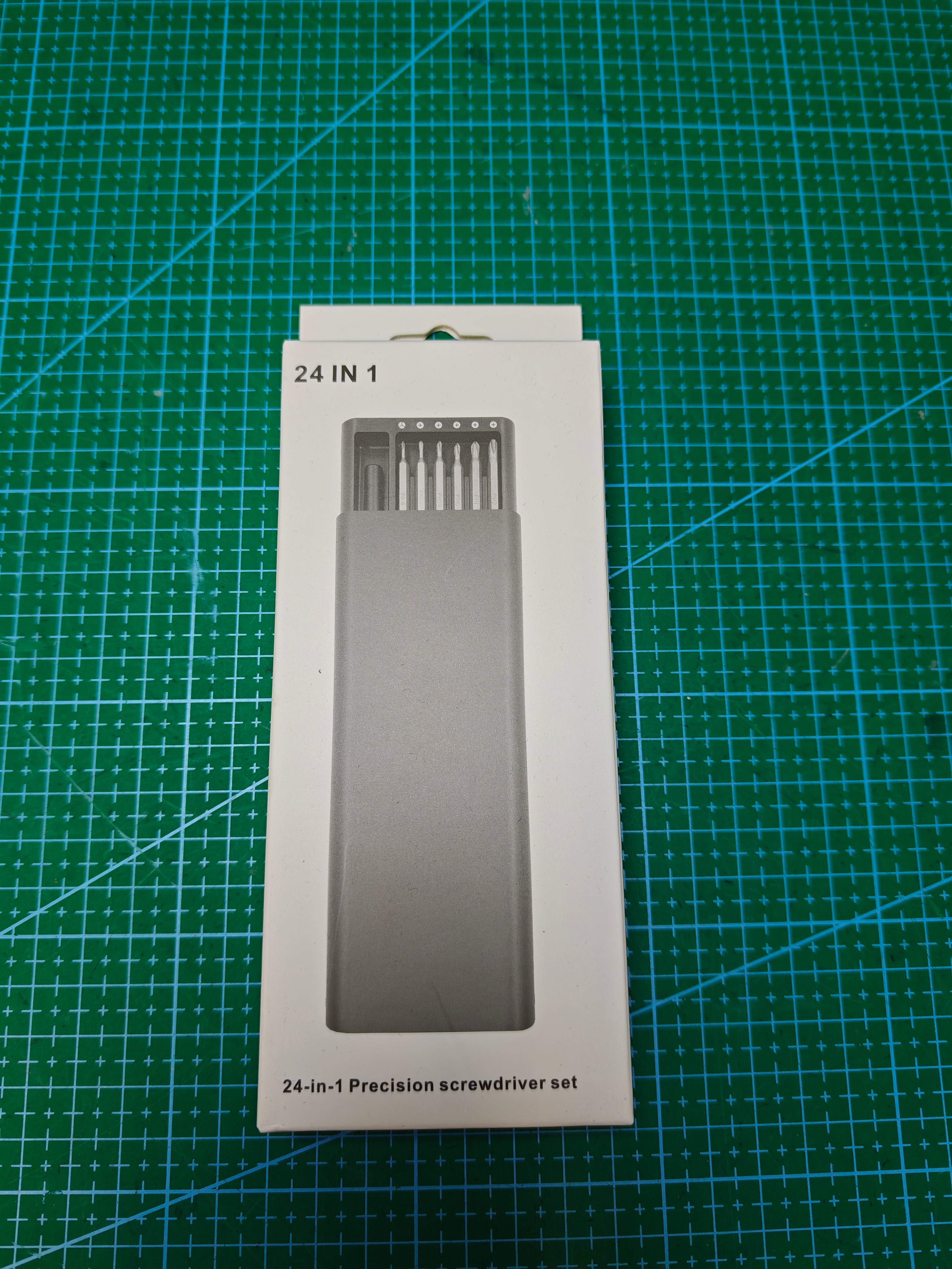 24-in-1 Precision Screwdriver Set PC Phone Repair - Electronics Repair Essential - packaging proof