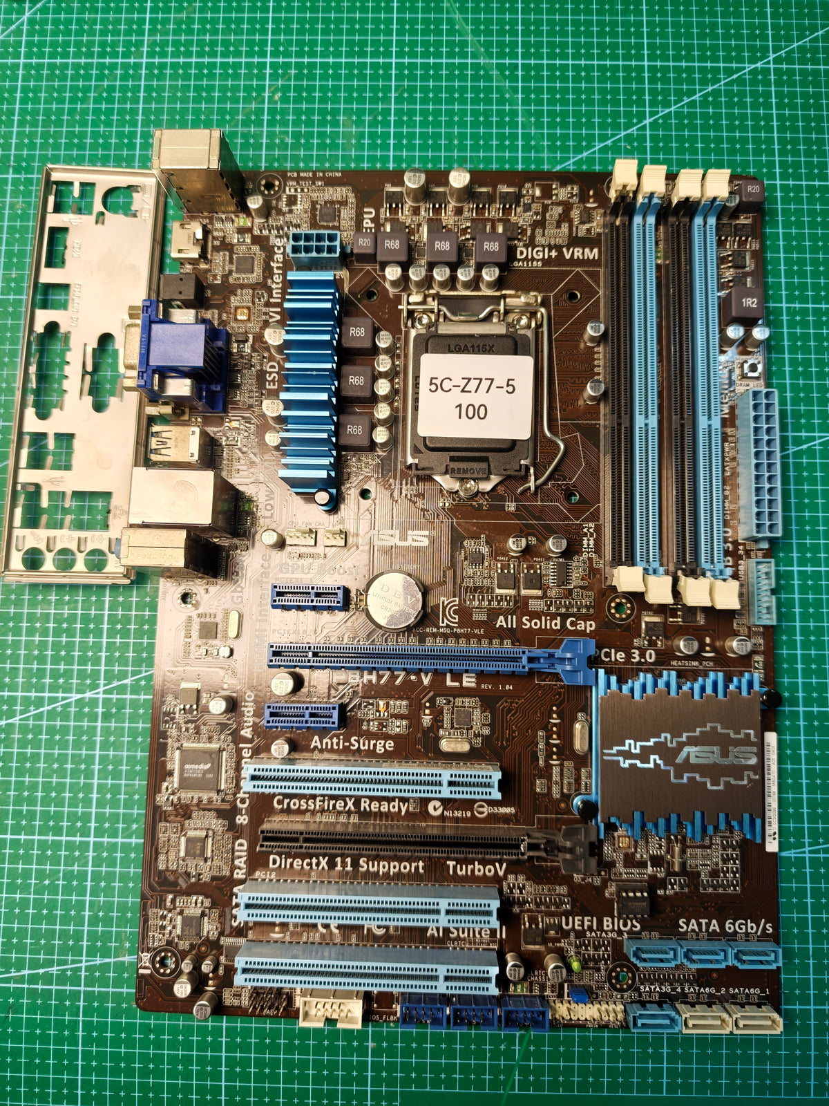 ASUS Z77 Motherboard LGA 1155 Intel 2nd/3rd Gen - Refurbished 90-Day Warranty