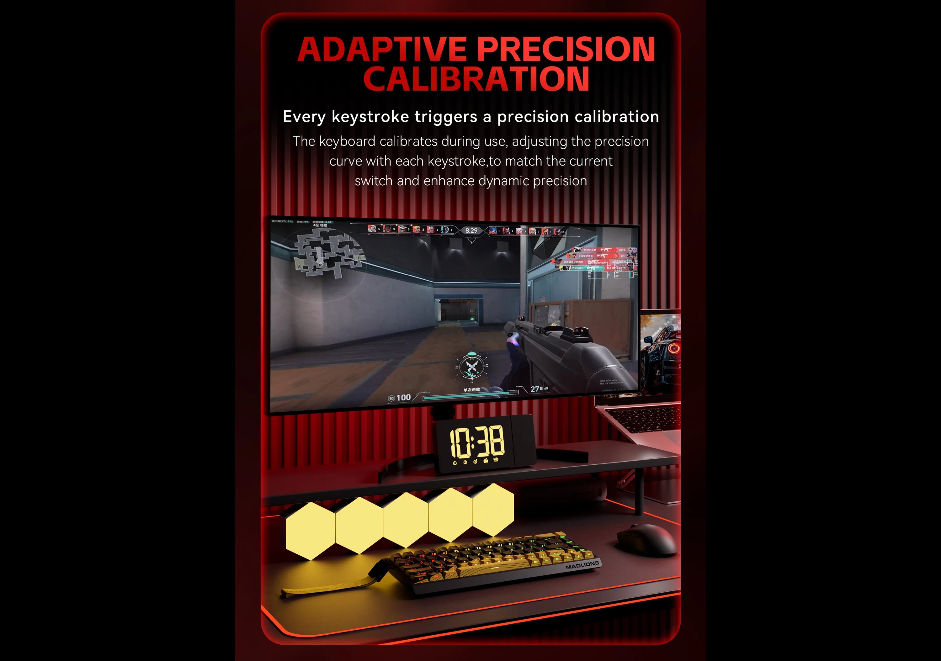 Pro 68 Gaming Hall-Effect Keyboard 8000Hz / Rapid Trigger / Full Aluminum - additional detail photo 6