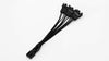 4-Pin PWM Fan Splitter Cable – 1 to 3 Extension (15cm)