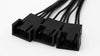 4-Pin PWM Fan Splitter Cable – 1 to 3 Extension (15cm)