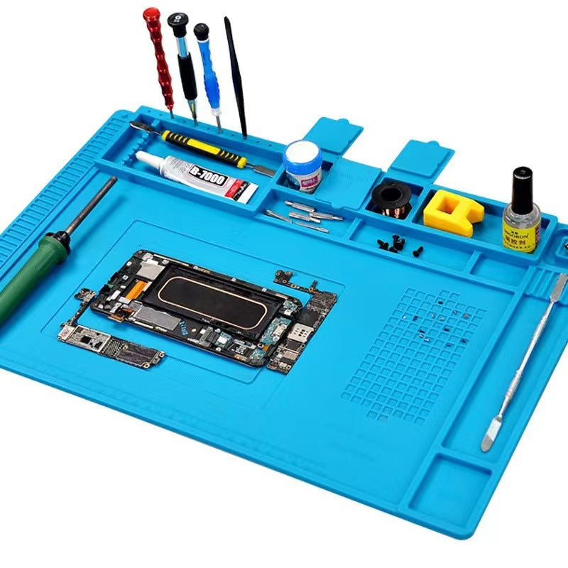 Mobile and computer repair Silicone table mat